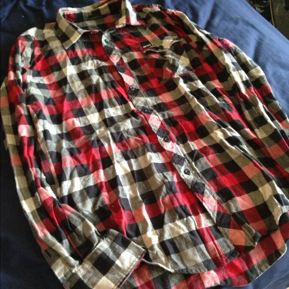 Plaid Zoo York flannel. - Picture 4 of 4