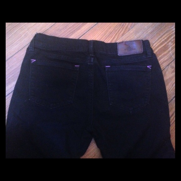 VS PINK Black Straight Leg Pants