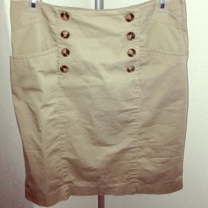 Beige skirt