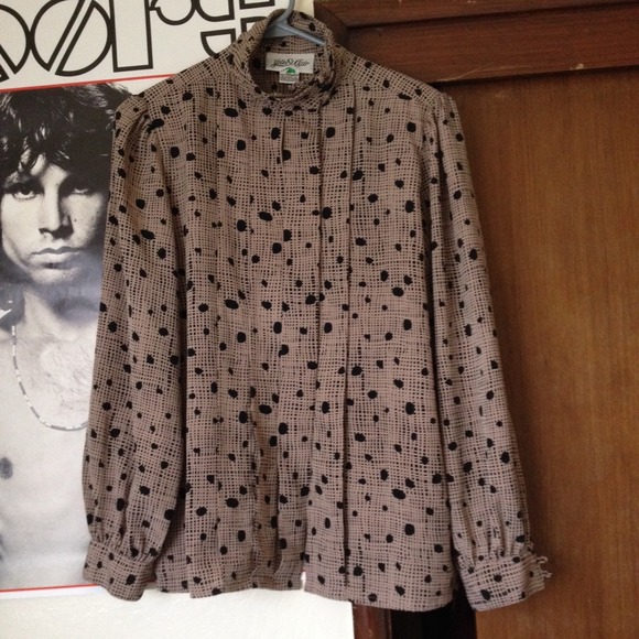 Vintage silk blouse