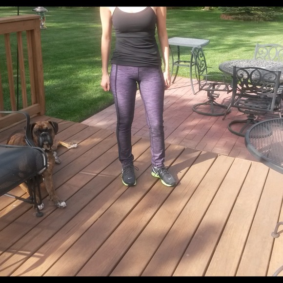 Lululemon purple tights   Size 4