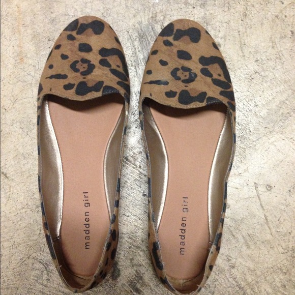 Cheetah print madden girl flats 🐾