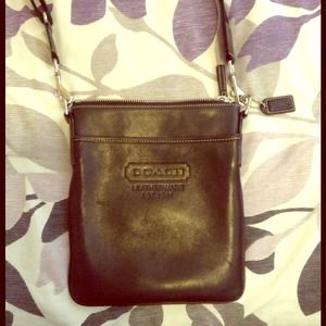 Coach Authentic crossbody black bag