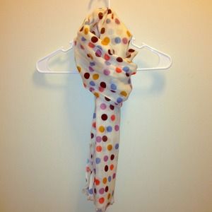 Bold Polka Dot Fashion Scarf