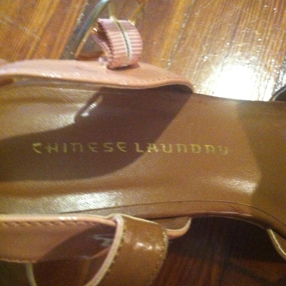 Chinese laundry cork wedges