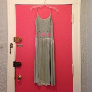 Thin-strap boho dress