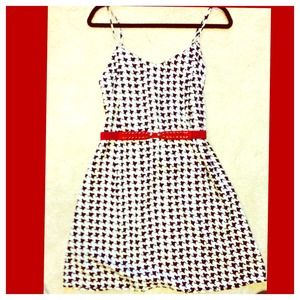 Houndstooth Dress
