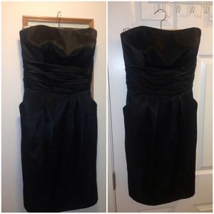 David's bridal little black dress