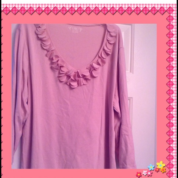Pink blouse