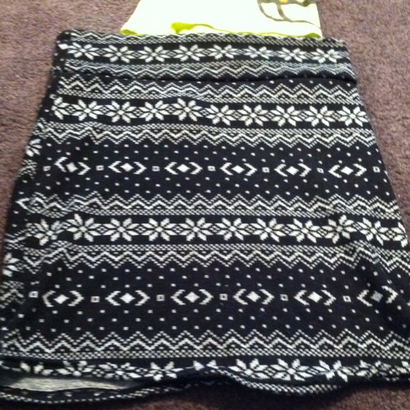 Winter pencil skirt