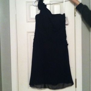 Black One shoulder Dress!!!