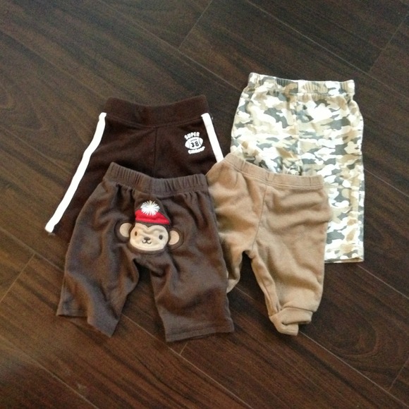 Sold bundle 4 pcs pants boys