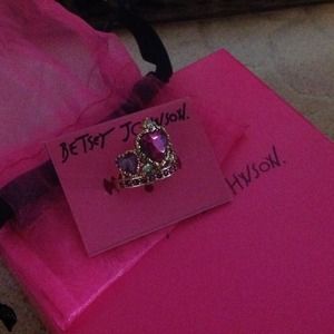 Betsey Johnson ring