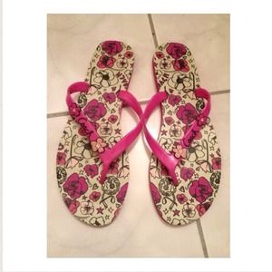 Coach Pink Flower Flip Flops 🌸🌸🌸💕💕💕