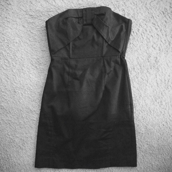 🌟REDUCED🌟Black Cocktail Dress with Bow Detail