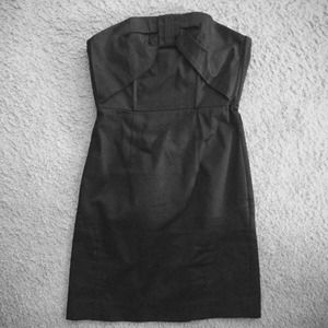 🌟REDUCED🌟Black Cocktail Dress with Bow Detail