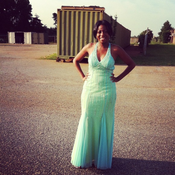 David's bridal dress.Wore it in my sister wedding
