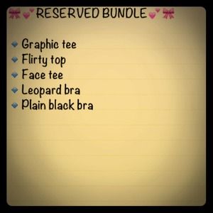 ✨💓RESERVED BUNDLE💓✨