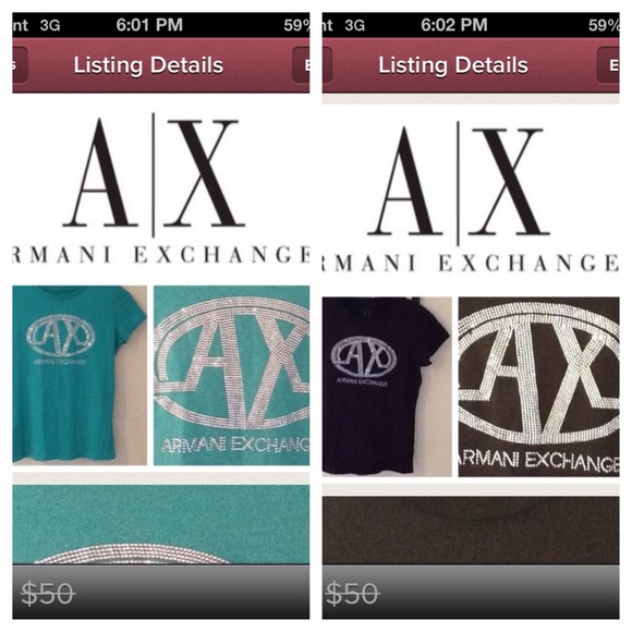 Bundle 2 Armani exchange shirts 💢HOLD💢