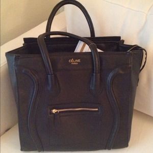 Black Luggage Tote