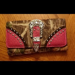 Camo "P&G" wallet