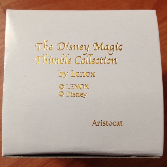Lenox Other - The Disney Magic Thimble Collection - Aristocat