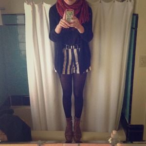 American Apparel High Waisted Shorts