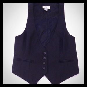 💛Ann Taylor black vest