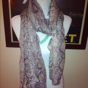 Bundle!!! Brown Snake Scarf