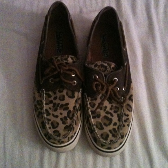 🚫sold🚫Sperry top-sider cheetah shoes