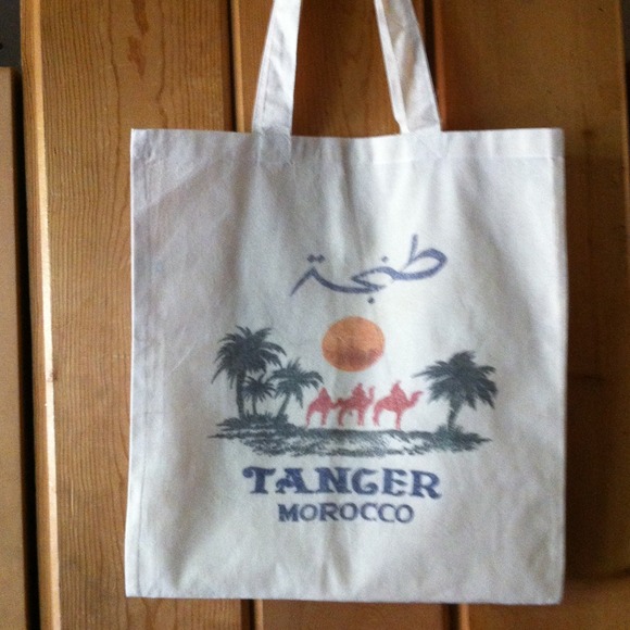 Vintage Tanger Morocco Tote Bag