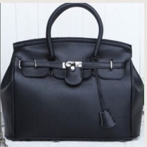 TODAY ONLY🎀 Black Lock & Key Trendy Bag