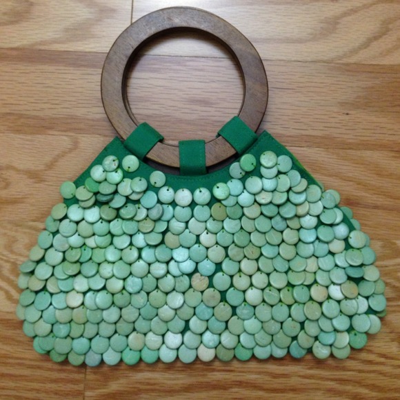 HYPE beaded handbag
