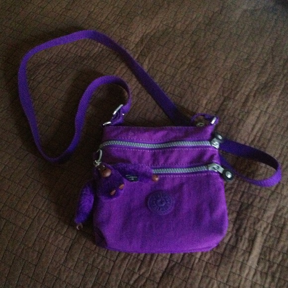 Kipling violet crossover bag/hk shirt bundle ❤
