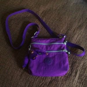 Kipling violet crossover bag/hk shirt bundle ❤
