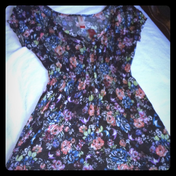 Black Babydoll Peasant