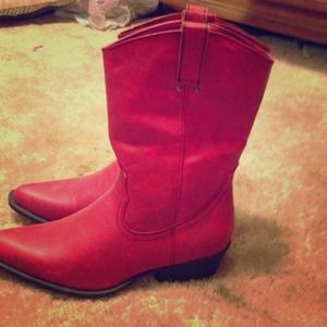 Brand New Red Cowgirl Boots.