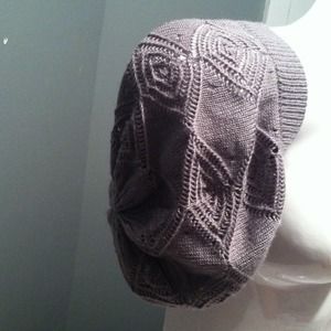 Gray Knit Beanie