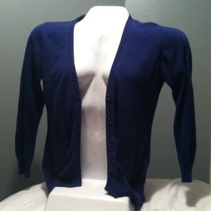 Dark Blue Cardigan