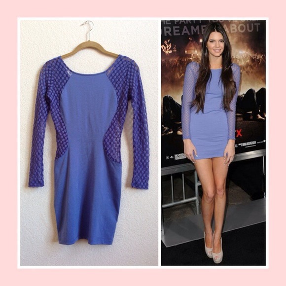 Motel Rocks Dresses & Skirts - 🌸Motel Goldie Bodycon Dress in Periwinkle🌸