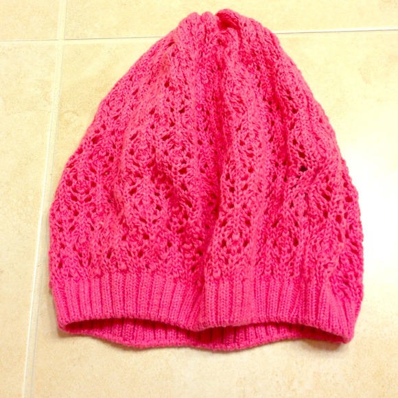 ?? on hold Pink beanie main image 2