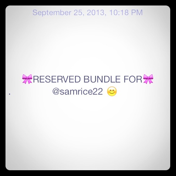 RESERVED BUNDLE