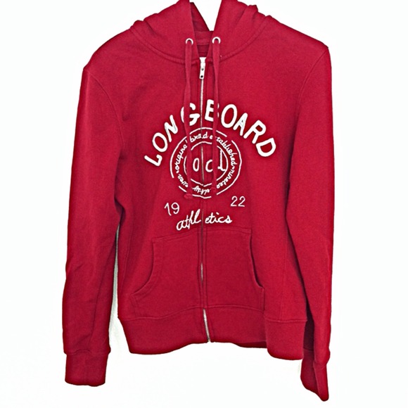 Long-board Zip Up Hoodie Jacket