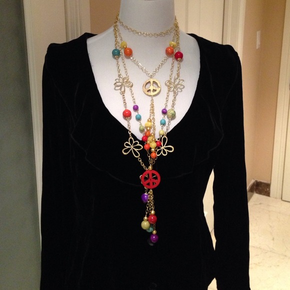 🍀RENE RUIZ Velvet Jacket - Picture 2 of 4