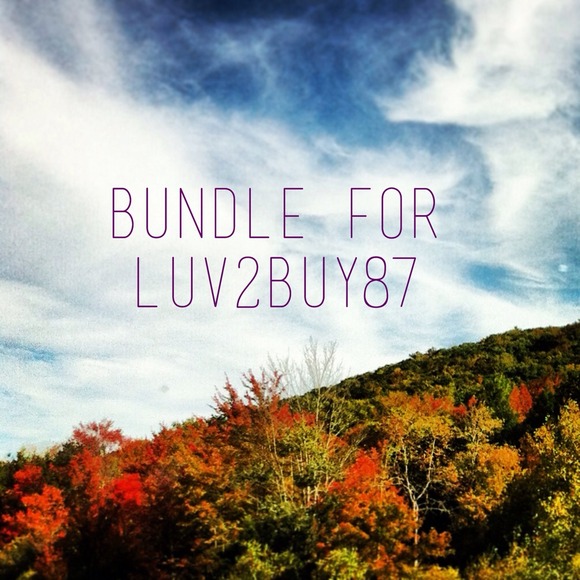 Bundle for luv2buy87!