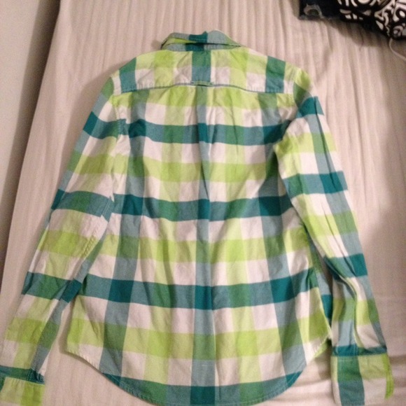 Plaid Button Up - Picture 4 of 4