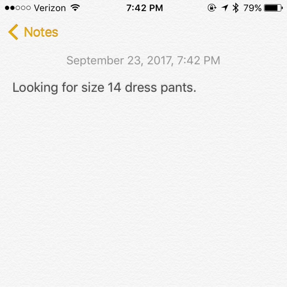 Sz 14 dress pants