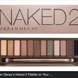Authentic Naked palette and Naked 2 palette
