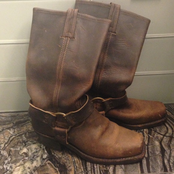 Frye harness boots worn only once!