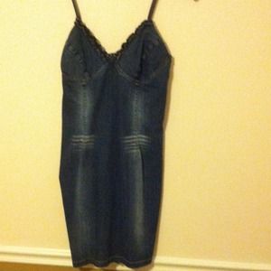Denim dress